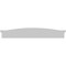 Ekena Millwork Eyebrow Architectural Grade PVC Pediment, 64"W x 10-1/2"H x 2-3/4"P PEDP064X105EYE00 - alternate 3